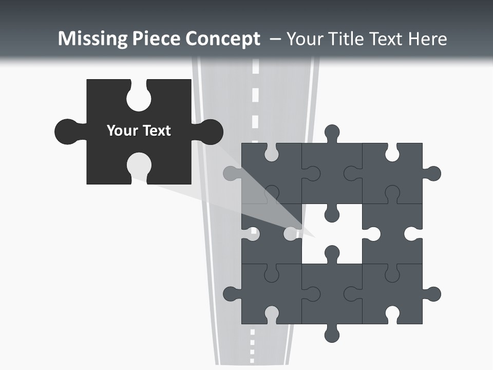 A Brochure With A Picture Of A Tall Building PowerPoint Template