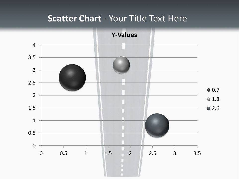 A Brochure With A Picture Of A Tall Building PowerPoint Template