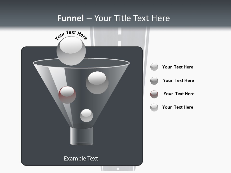 A Brochure With A Picture Of A Tall Building PowerPoint Template