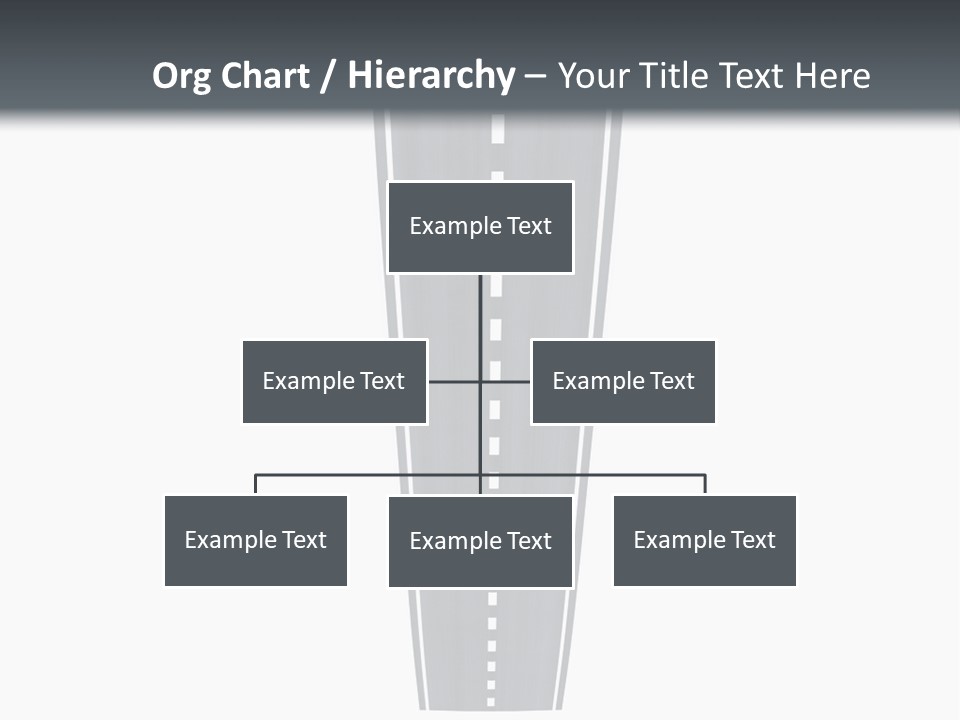 A Brochure With A Picture Of A Tall Building PowerPoint Template