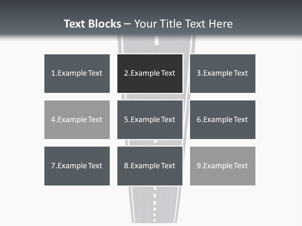 A Brochure With A Picture Of A Tall Building PowerPoint Template
