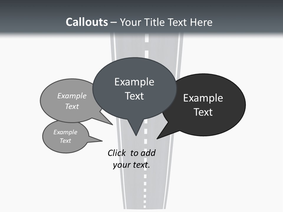 A Brochure With A Picture Of A Tall Building PowerPoint Template