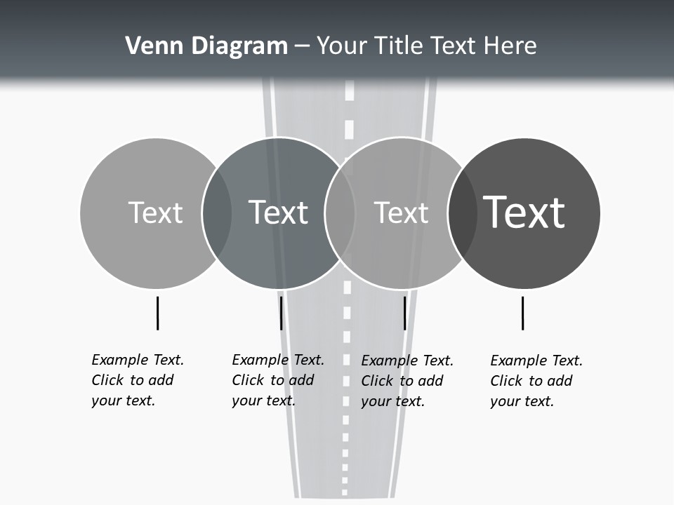 A Brochure With A Picture Of A Tall Building PowerPoint Template