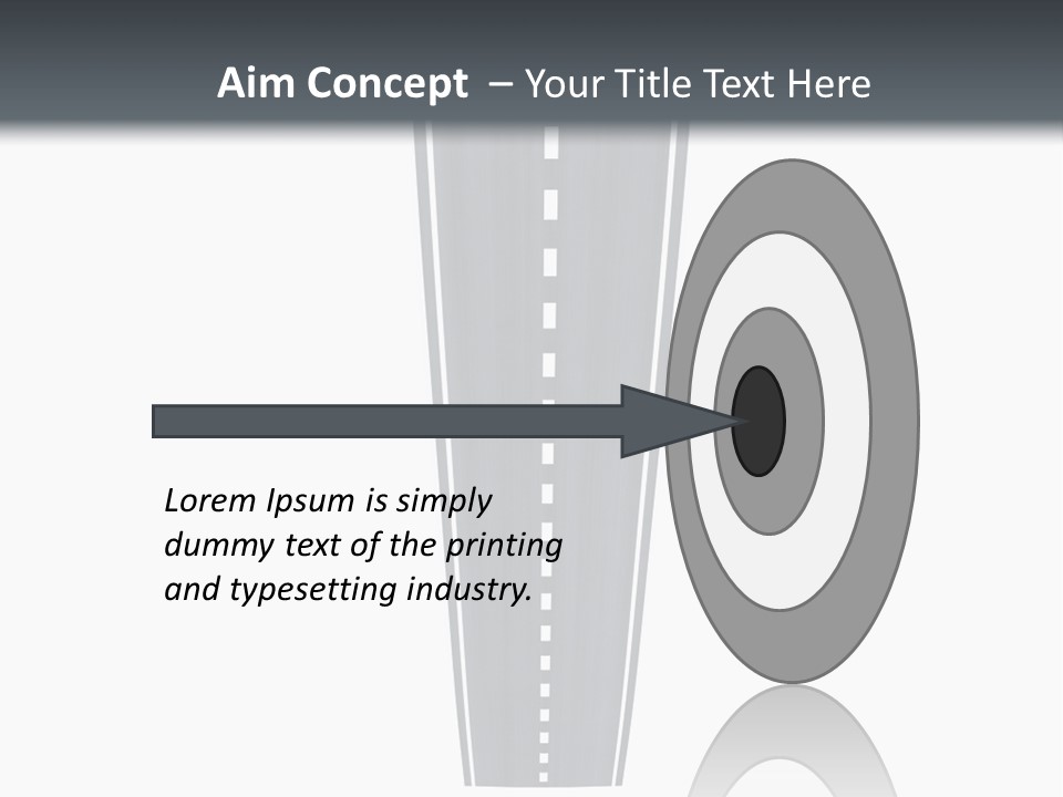 A Brochure With A Picture Of A Tall Building PowerPoint Template