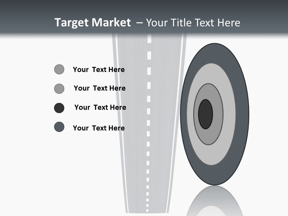 A Brochure With A Picture Of A Tall Building PowerPoint Template