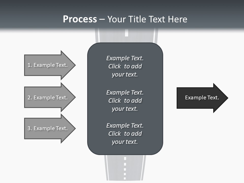 A Brochure With A Picture Of A Tall Building PowerPoint Template
