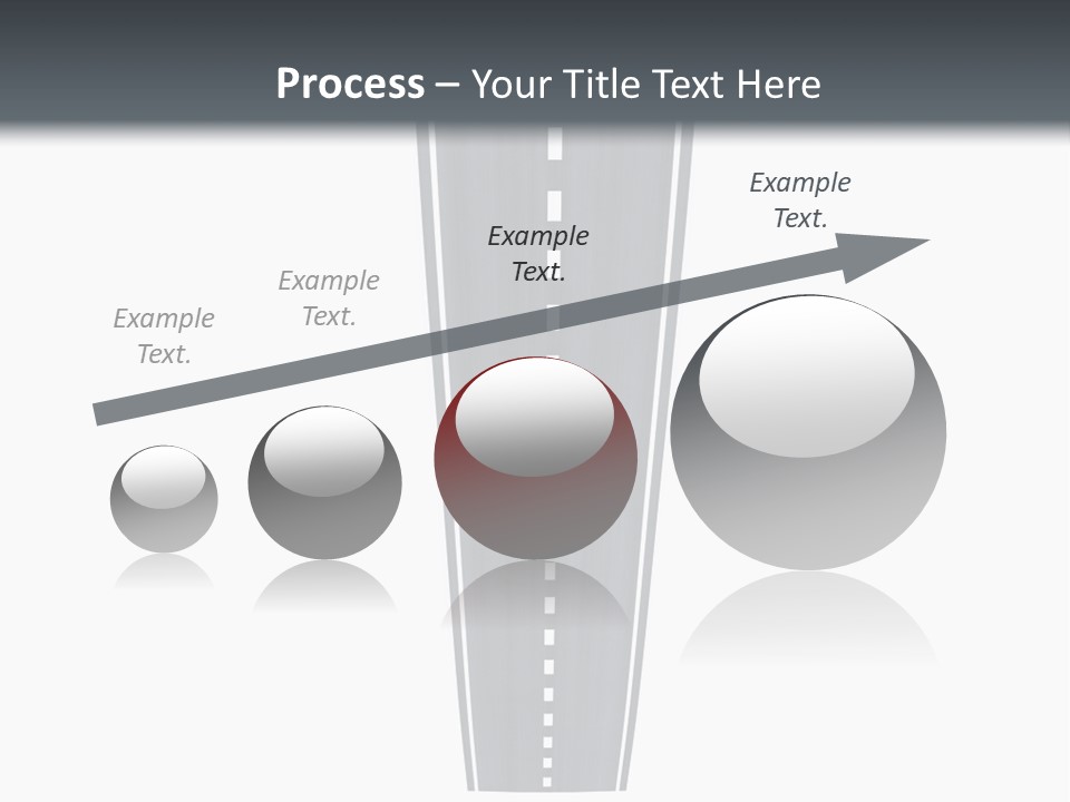 A Brochure With A Picture Of A Tall Building PowerPoint Template