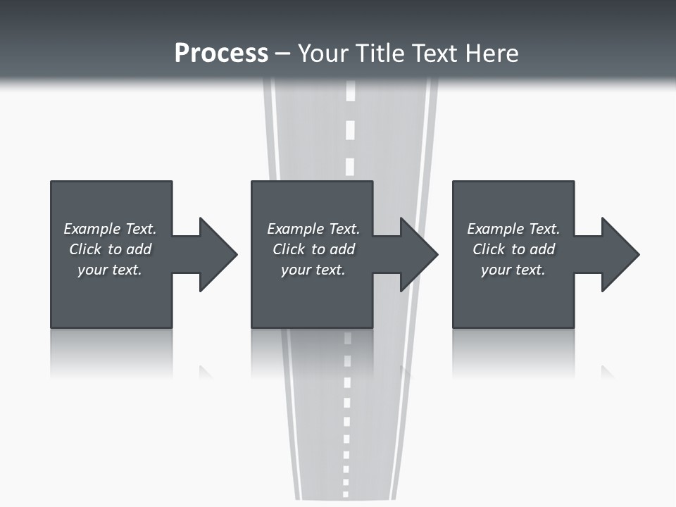 A Brochure With A Picture Of A Tall Building PowerPoint Template