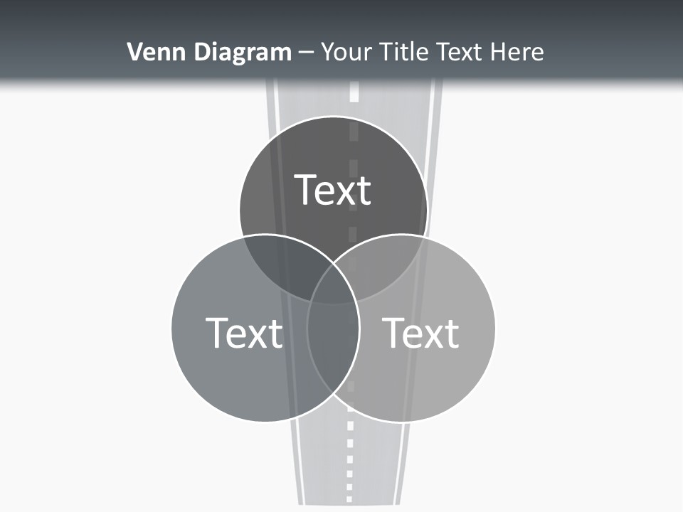 A Brochure With A Picture Of A Tall Building PowerPoint Template
