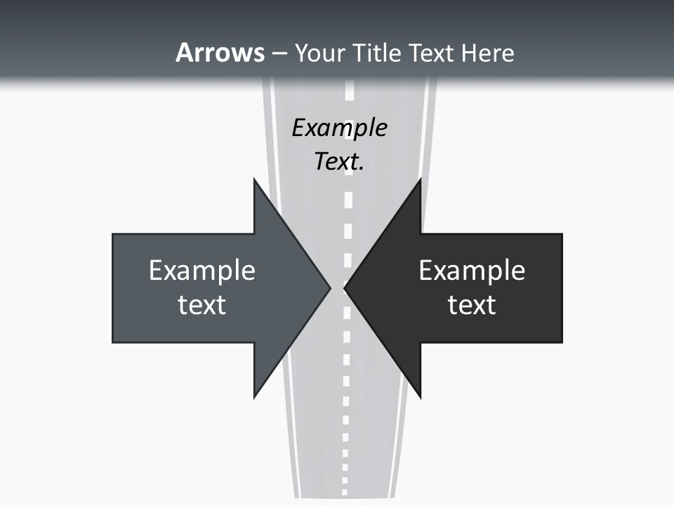 A Brochure With A Picture Of A Tall Building PowerPoint Template