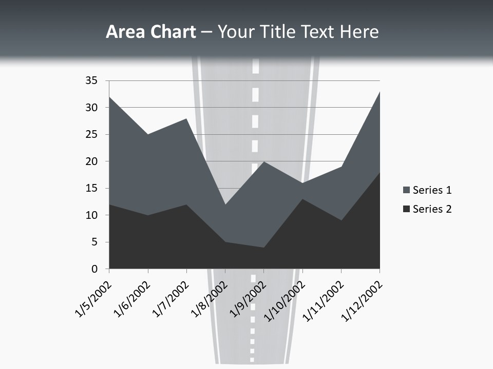 A Brochure With A Picture Of A Tall Building PowerPoint Template