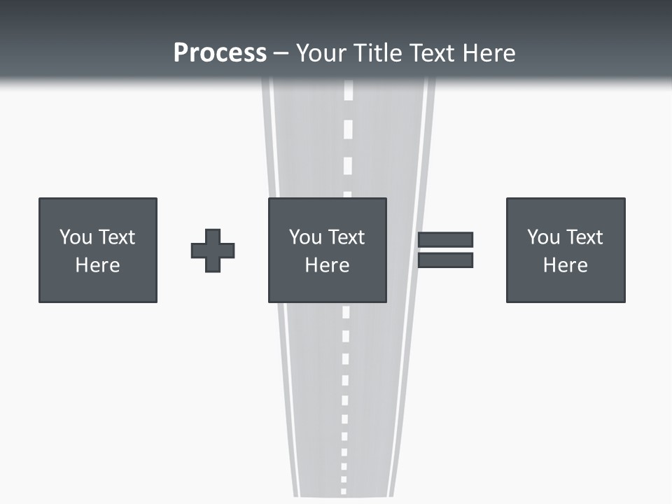 A Brochure With A Picture Of A Tall Building PowerPoint Template
