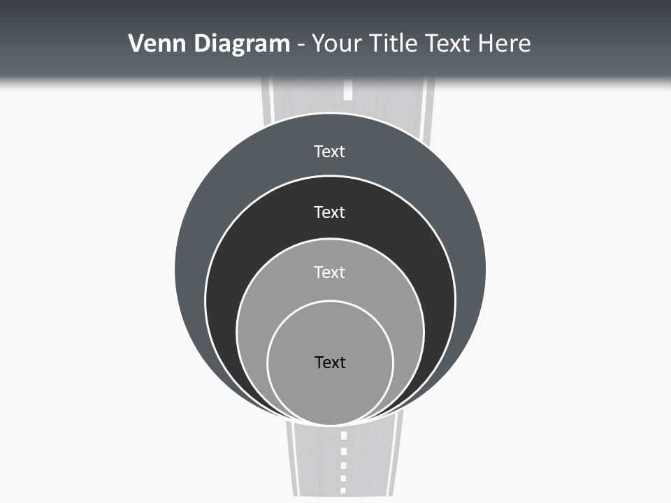 A Brochure With A Picture Of A Tall Building PowerPoint Template