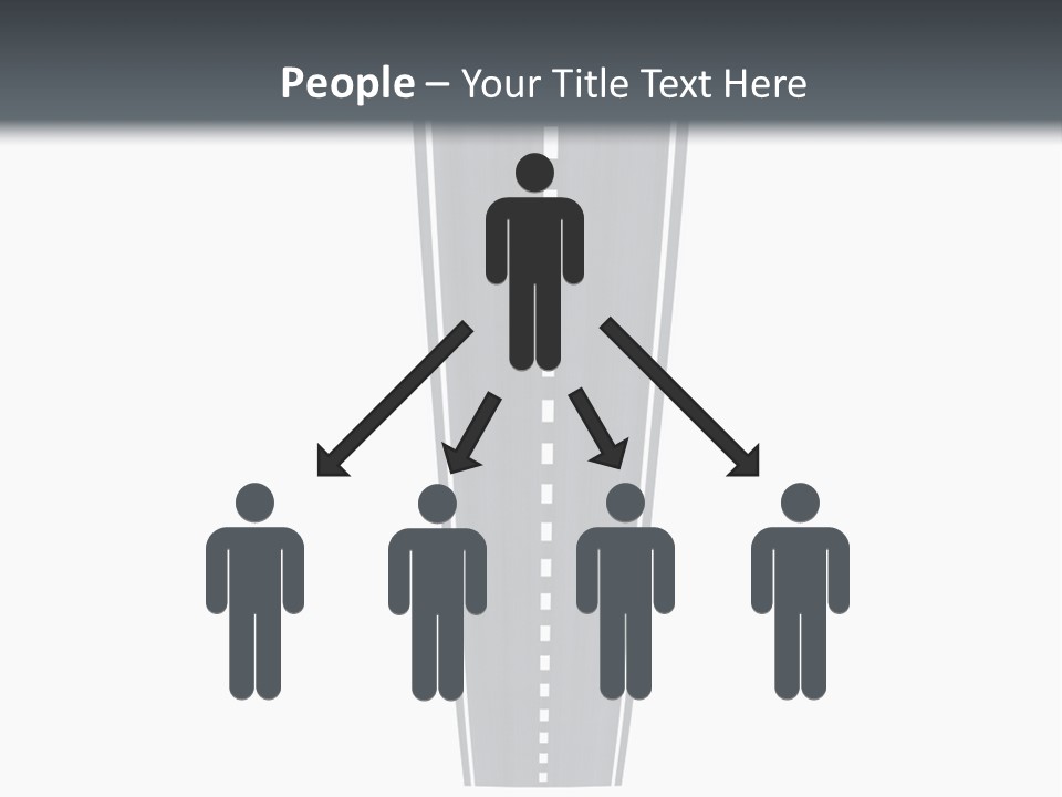 A Brochure With A Picture Of A Tall Building PowerPoint Template