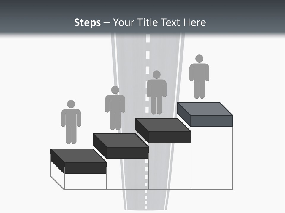 A Brochure With A Picture Of A Tall Building PowerPoint Template