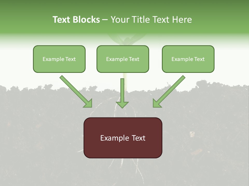 Ground One White PowerPoint Template