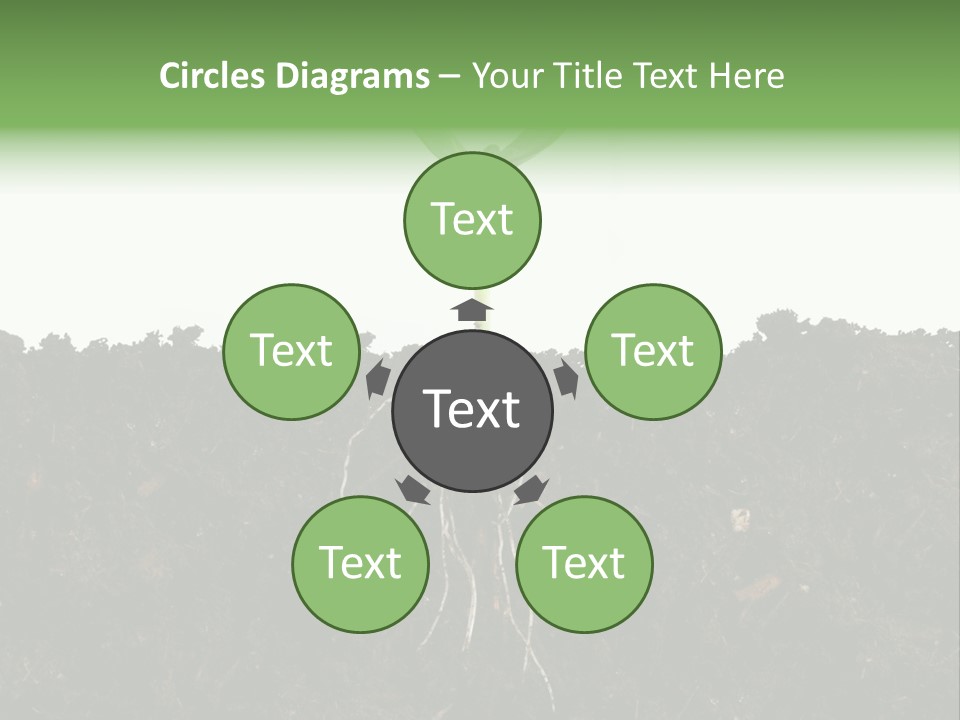 Ground One White PowerPoint Template