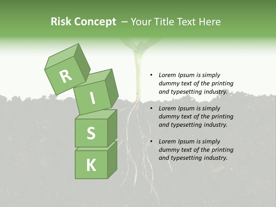 Ground One White PowerPoint Template