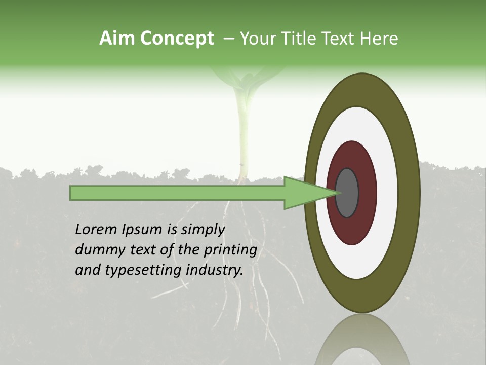 Ground One White PowerPoint Template