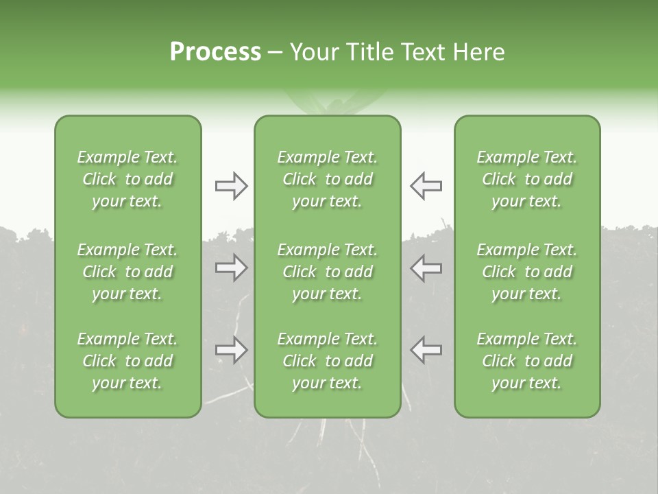 Ground One White PowerPoint Template