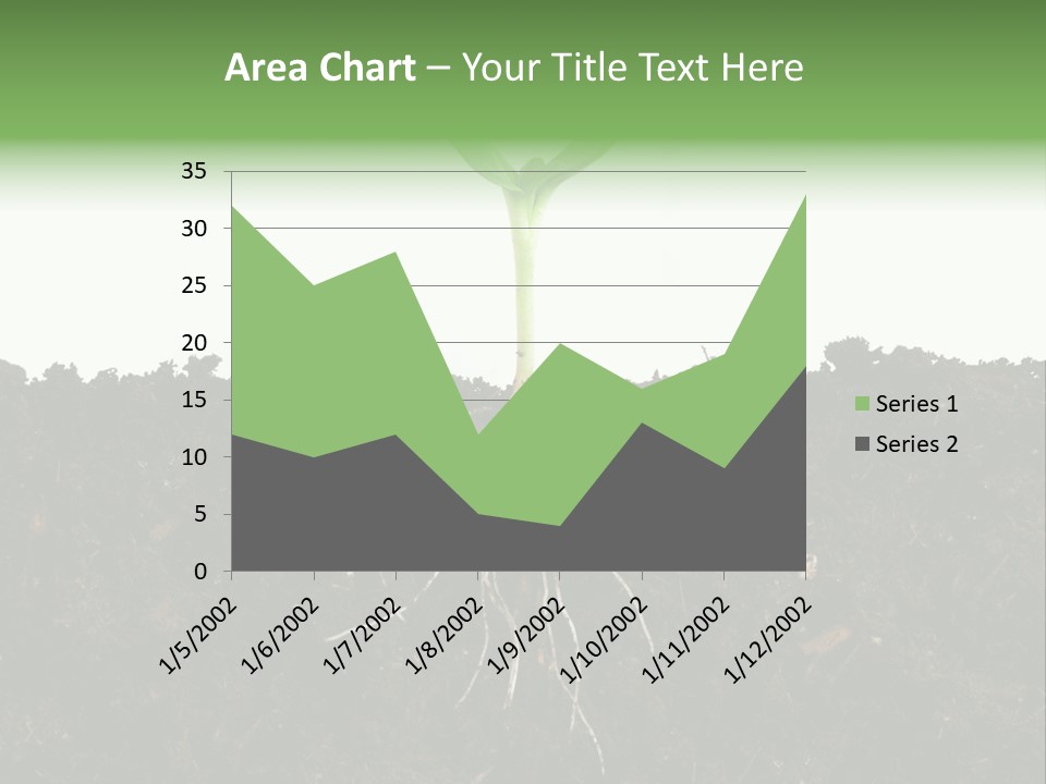 Ground One White PowerPoint Template