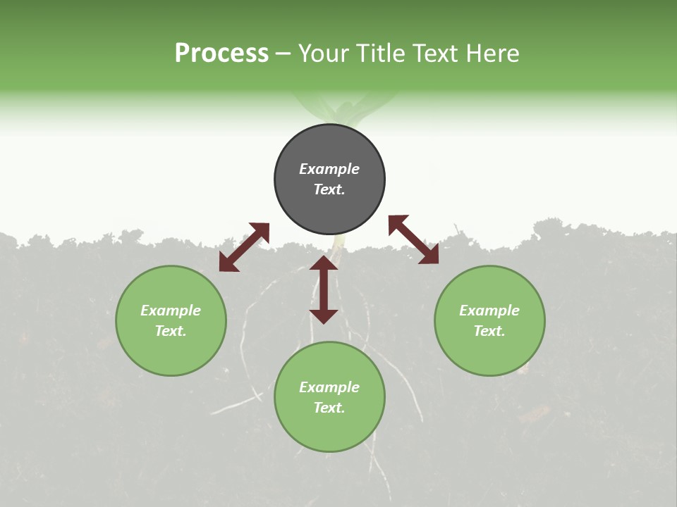 Ground One White PowerPoint Template