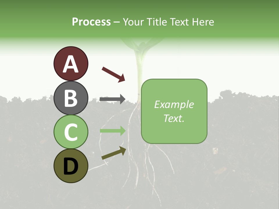 Ground One White PowerPoint Template
