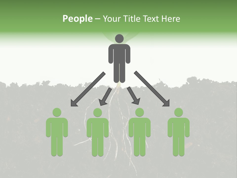 Ground One White PowerPoint Template