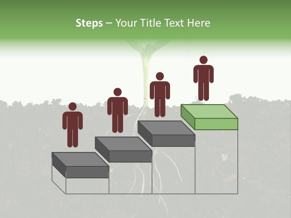 Ground One White PowerPoint Template