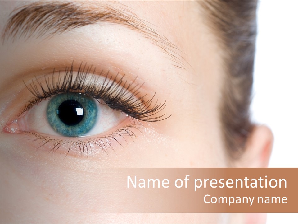 Optic Pretty Cosmetics PowerPoint Template