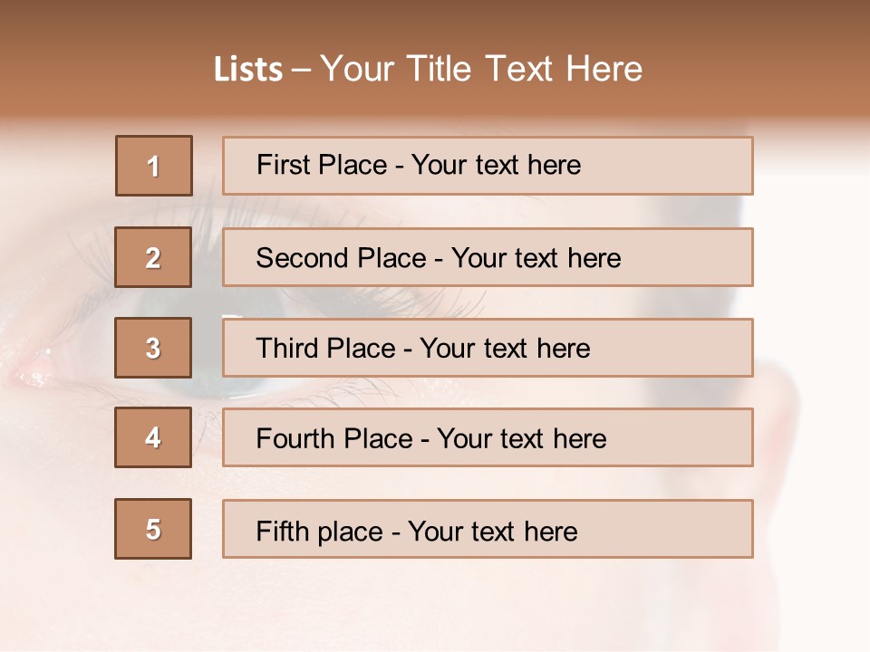 Optic Pretty Cosmetics PowerPoint Template