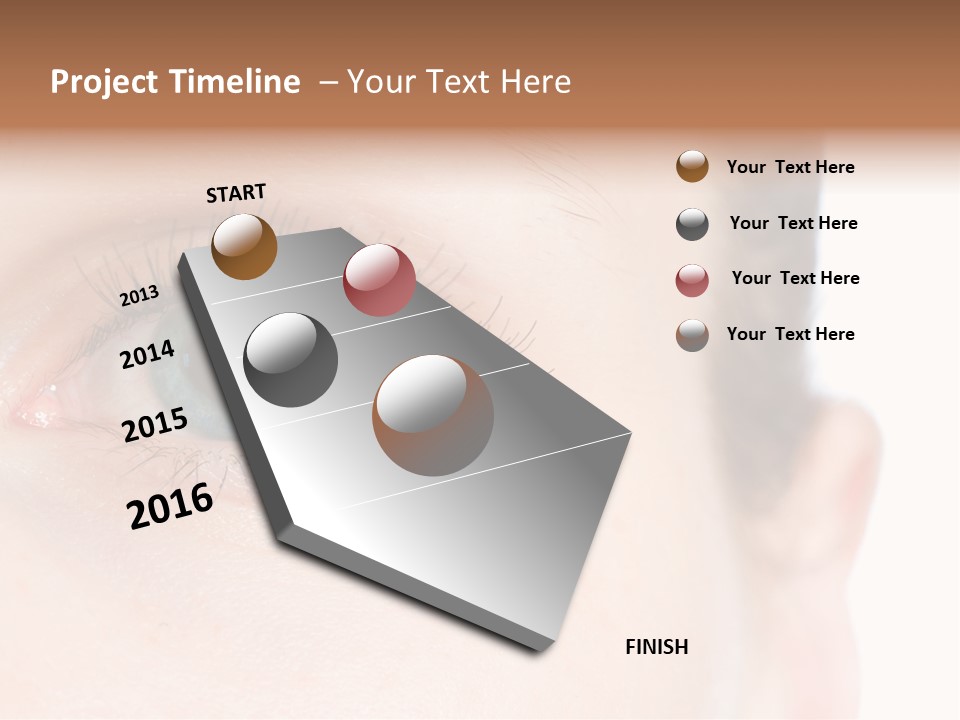 Optic Pretty Cosmetics PowerPoint Template