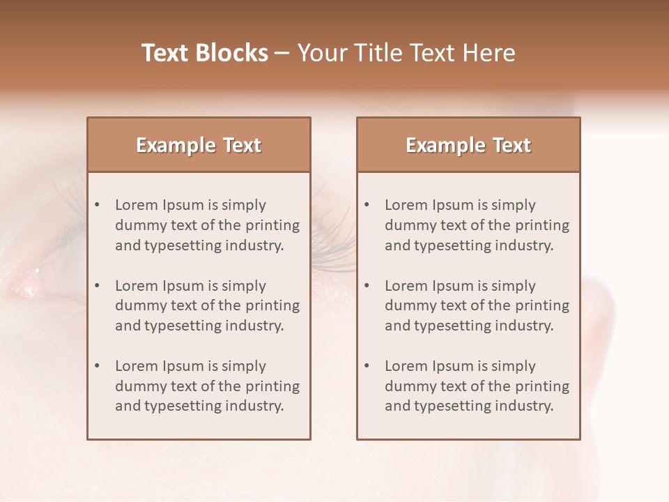 Optic Pretty Cosmetics PowerPoint Template