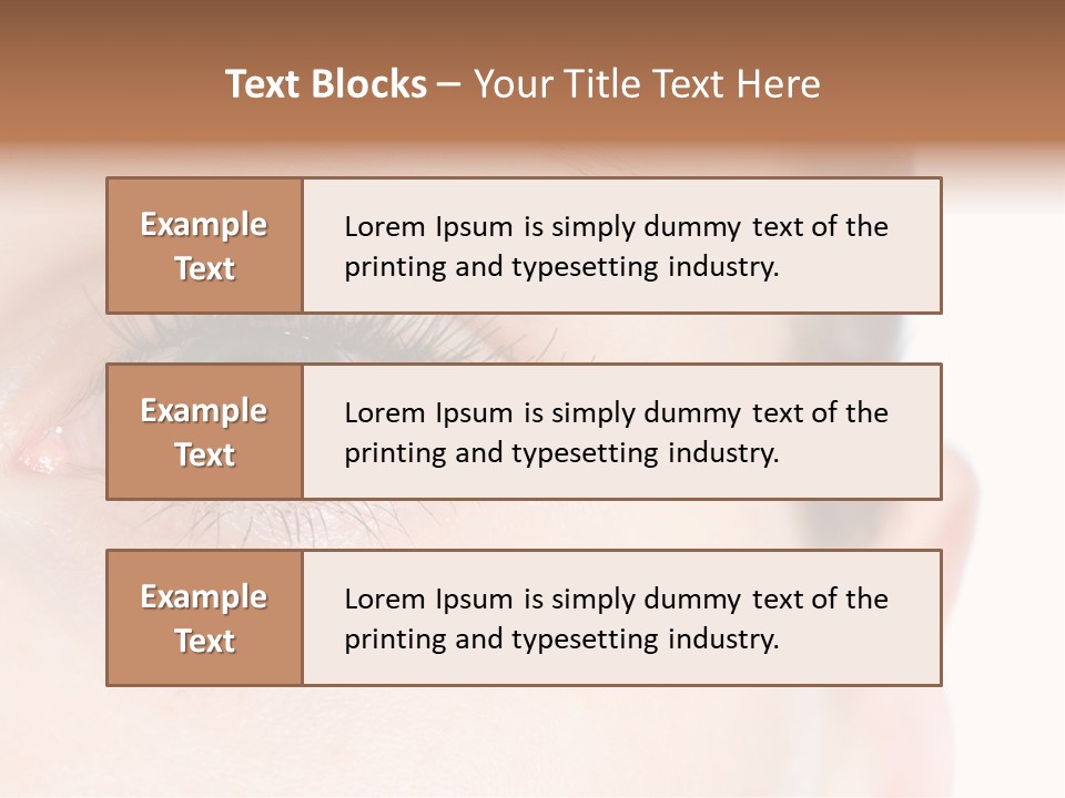 Optic Pretty Cosmetics PowerPoint Template