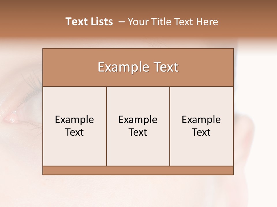 Optic Pretty Cosmetics PowerPoint Template