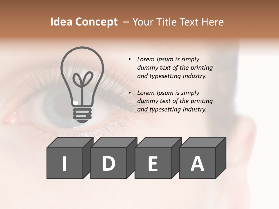 Optic Pretty Cosmetics PowerPoint Template