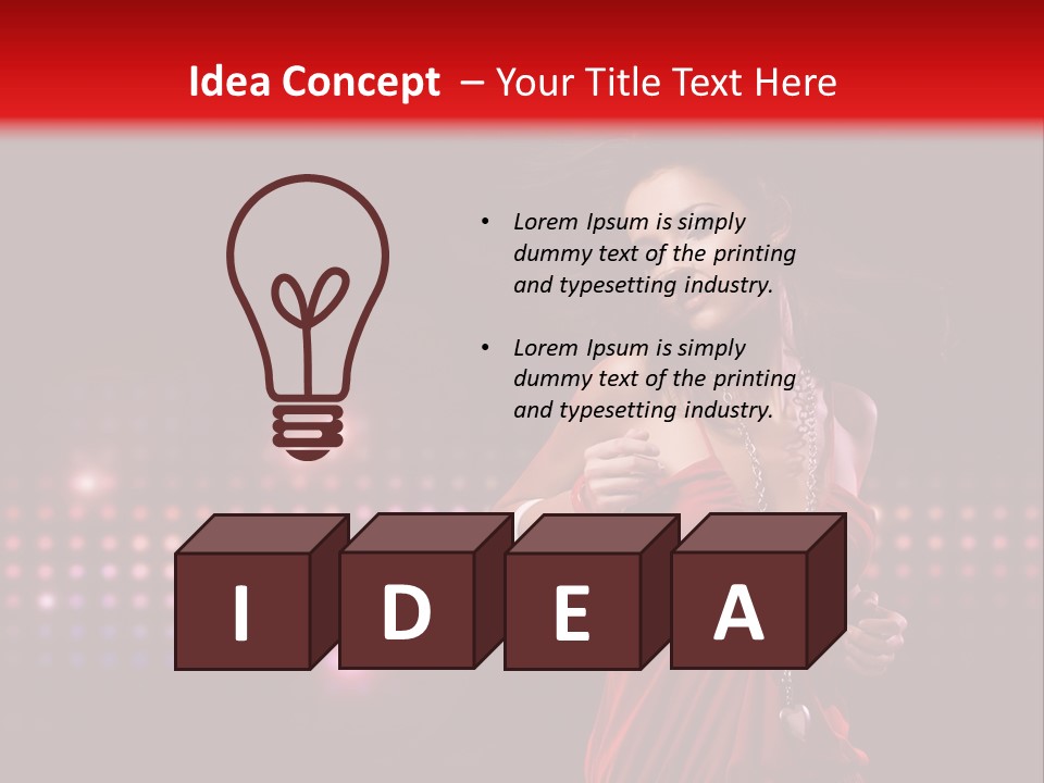 Illustration Work Director PowerPoint Template