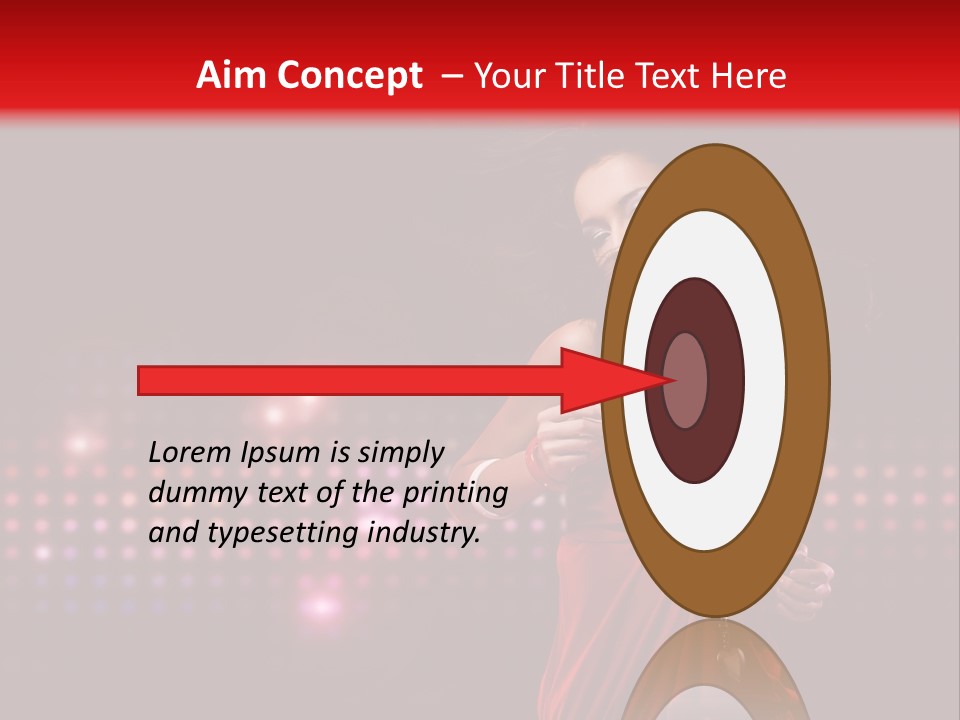 Illustration Work Director PowerPoint Template