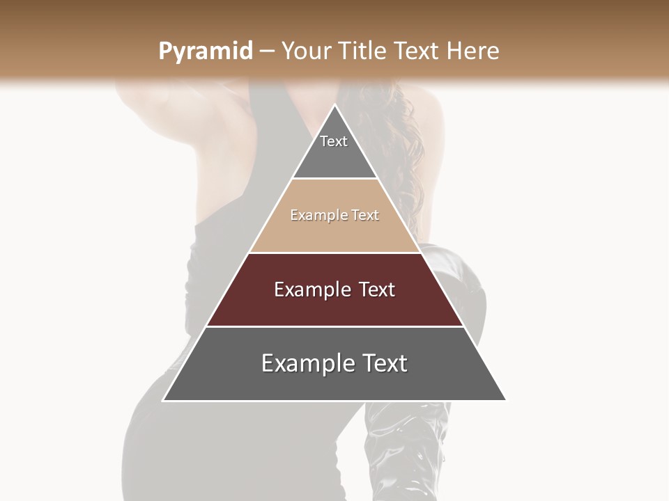 Model Womanhood Glamour PowerPoint Template