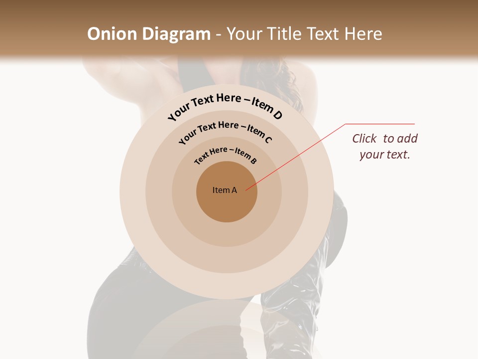 Model Womanhood Glamour PowerPoint Template