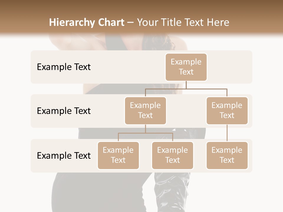 Model Womanhood Glamour PowerPoint Template