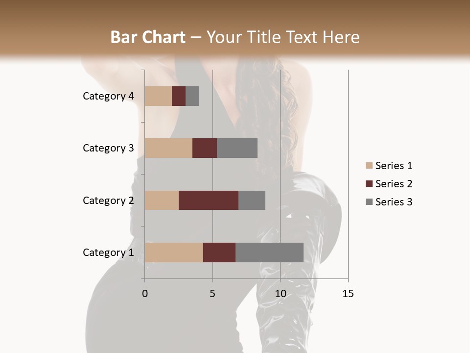 Model Womanhood Glamour PowerPoint Template