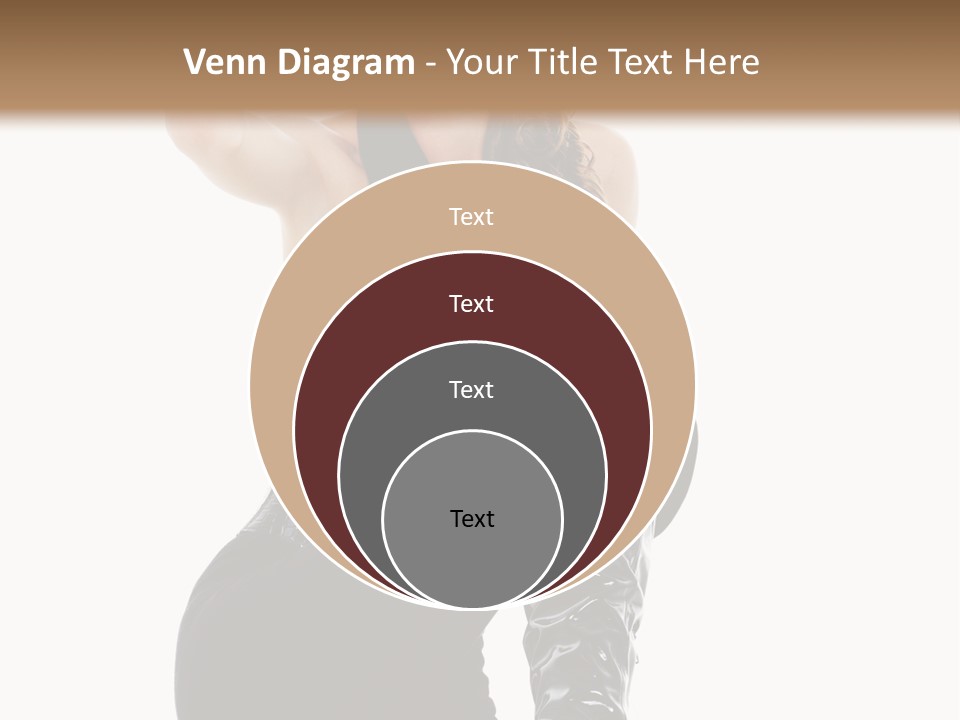 Model Womanhood Glamour PowerPoint Template