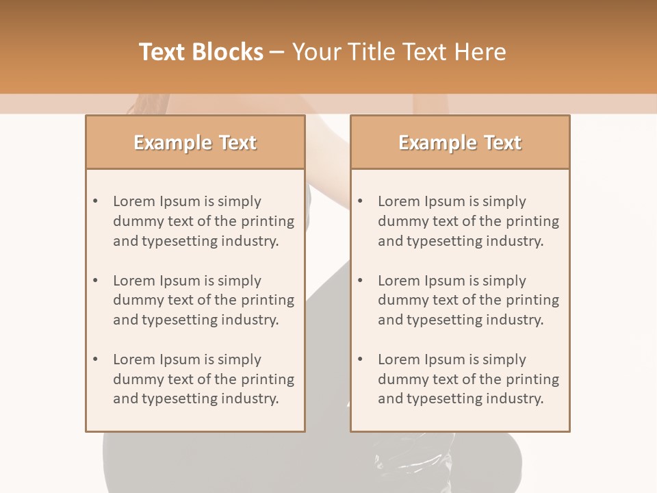 A Woman In Black Boots And A Top Hat PowerPoint Template