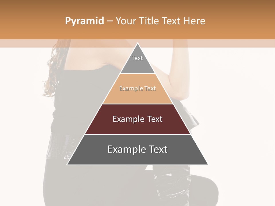 A Woman In Black Boots And A Top Hat PowerPoint Template