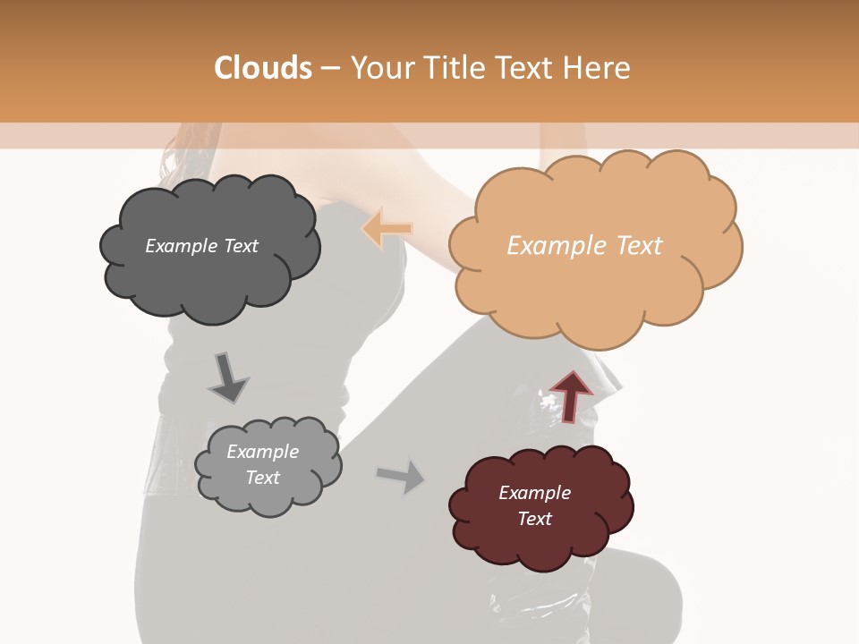 A Woman In Black Boots And A Top Hat PowerPoint Template