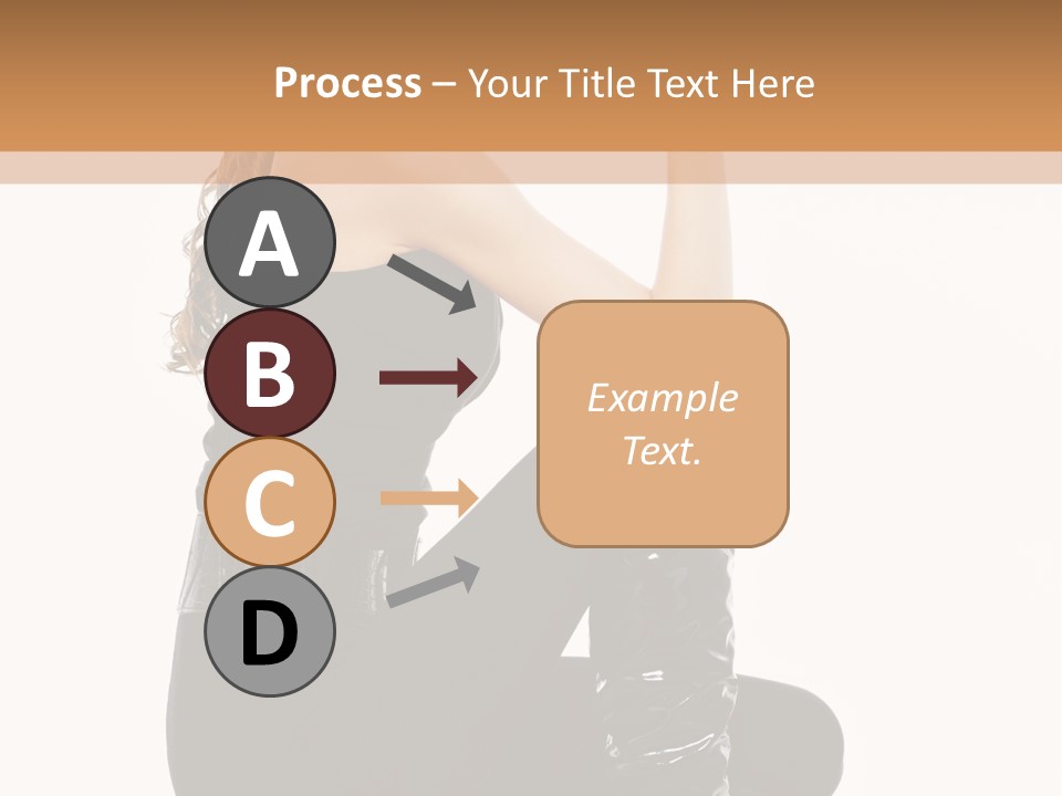 A Woman In Black Boots And A Top Hat PowerPoint Template