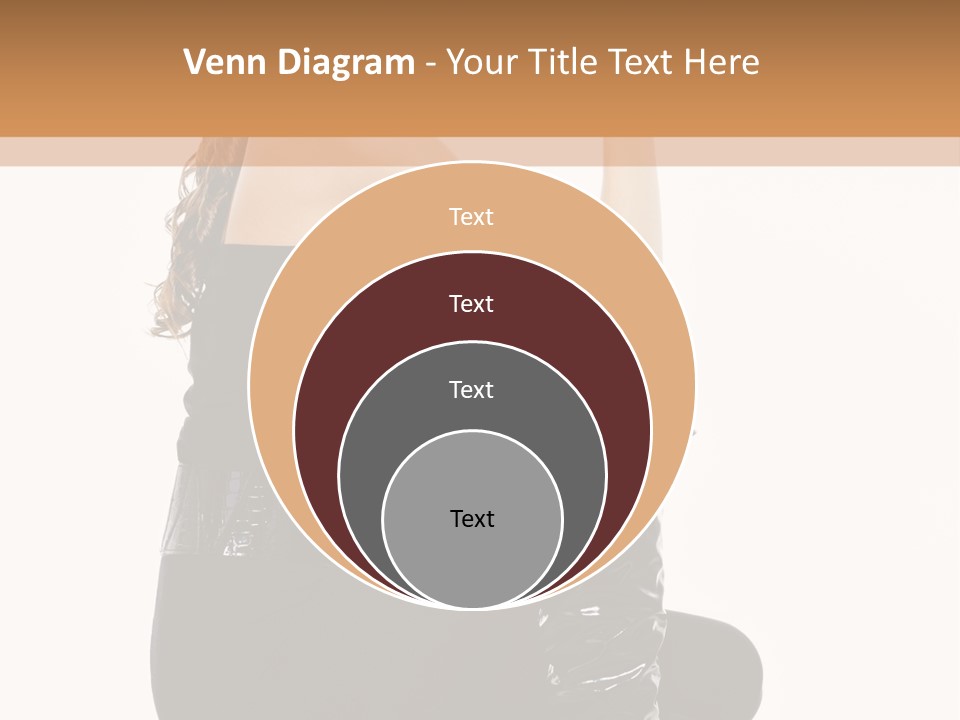 A Woman In Black Boots And A Top Hat PowerPoint Template