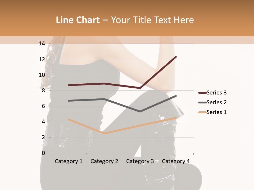 A Woman In Black Boots And A Top Hat PowerPoint Template