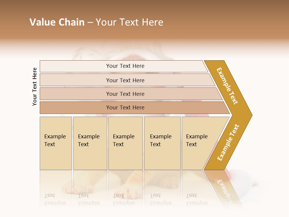 Kitten Mammal Xmas PowerPoint Template